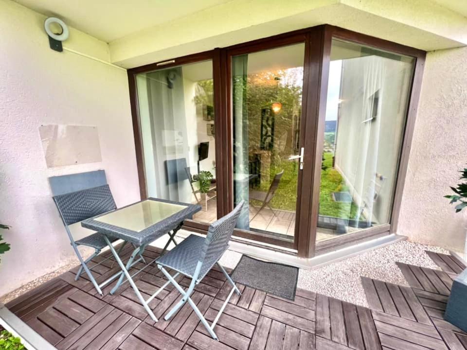 Joli Studio Cosy, Vue Magnifique Et Terrasse Privee Gérardmer Eksteriør billede