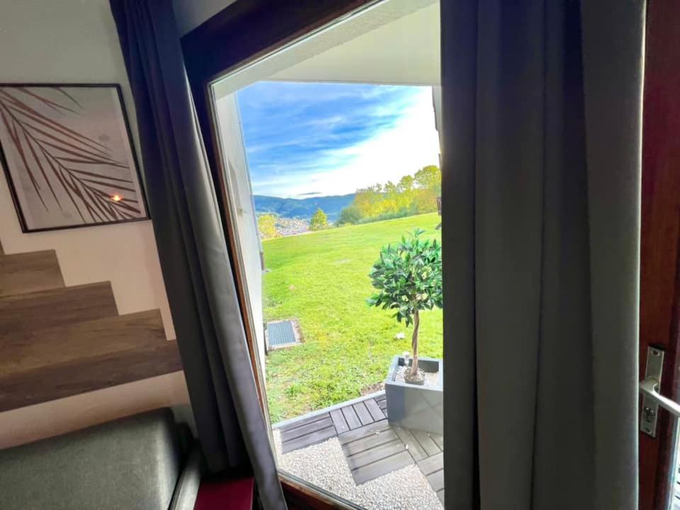 Joli Studio Cosy, Vue Magnifique Et Terrasse Privee Gérardmer Eksteriør billede